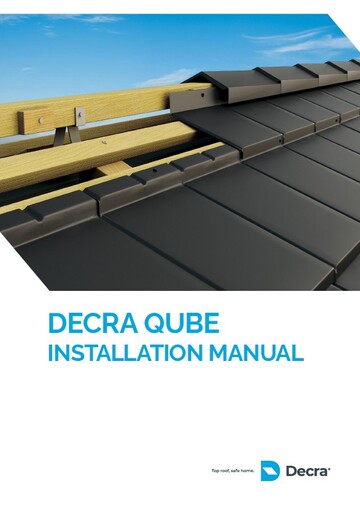 Decra® QUBE Installation Manual